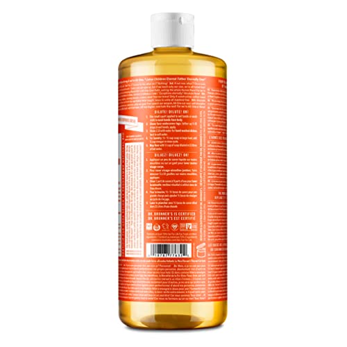Dr. Bronner's Pure-Castile Liquid Soap - Organic Oils, 18-in-1 Uses, Vegan, 32oz - Image 2