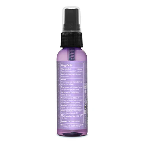 Dr. Bronner's Organic Hand Sanitizer Spray - Cleans & Moisturizes, 4 Simple Ingredients - 2oz 2-Pack - Image 2