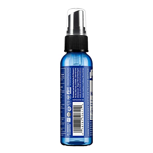 Dr. Bronner's Hand Sanitizer Spray - USDA Organic, Moisturizing & Effective, Peppermint - 2oz 2-Pack - Image 3