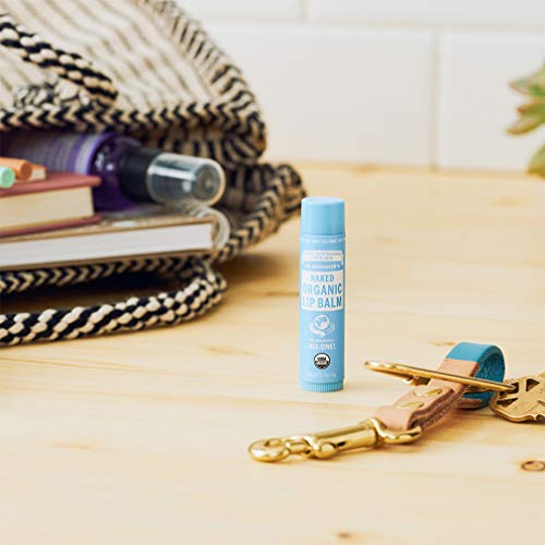 Dr. Bronner's Organic Lip Balm - Moisturizes & Protects, No Synthetic Ingredients - 6-Pack - Image 3