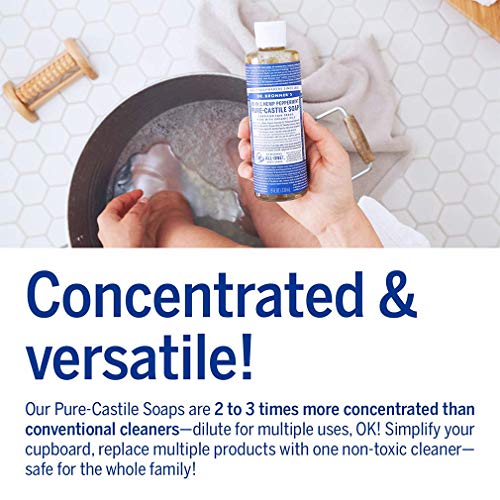 Dr. Bronner's Body Soap Variety Pack - Organic Ingredients, Plant-Based, 6 Scents - 4 oz Each - Image 4