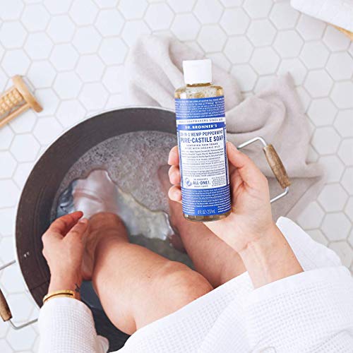 Dr. Bronner's Body Soap Variety Pack - Organic Oils, 18-in-1 Uses, 4 Scents - 32oz Total - Image 3
