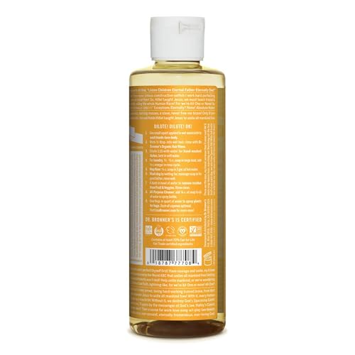 Dr. Bronner's Body Soap - Organic Oils, 18 Uses: Face, Body, Hair, Laundry - 8oz - Image 2