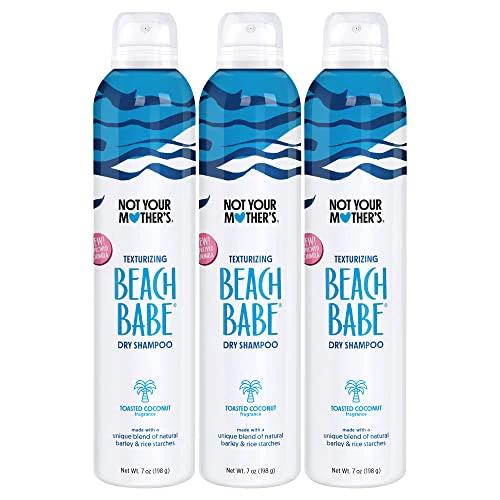 Not Your Mother's Dry Shampoo - Absorbs Oil, Toasted Coconut Scent - 3-Pack, 7oz Each