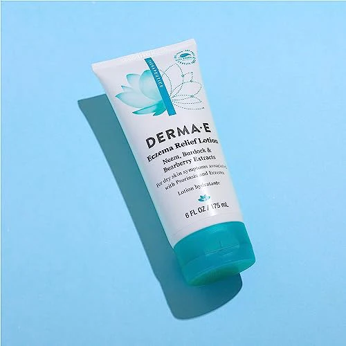 Derma E Eczema Relief Lotion - Soothing Itch & Dry Skin Relief with Natural Ingredients - 6 Fl Oz - Image 7