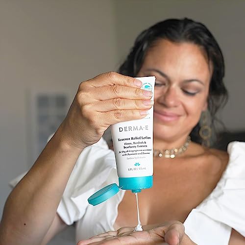 Derma E Eczema Relief Lotion - Soothing Itch & Dry Skin Relief with Natural Ingredients - 6 Fl Oz - Image 8