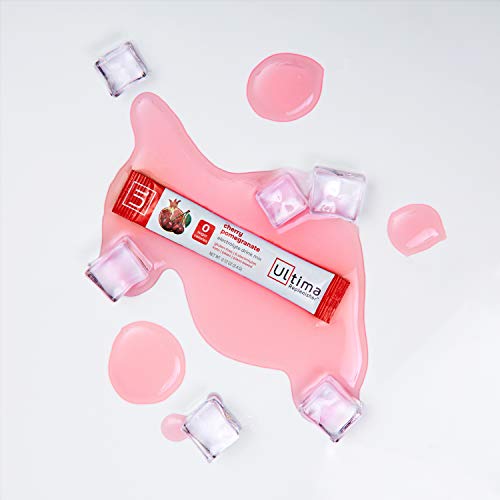 Ultima Replenisher Electrolyte Hydration Powder - Zero Sugar, Vegan, 20 Cherry Pomegranate Packets - Image 2
