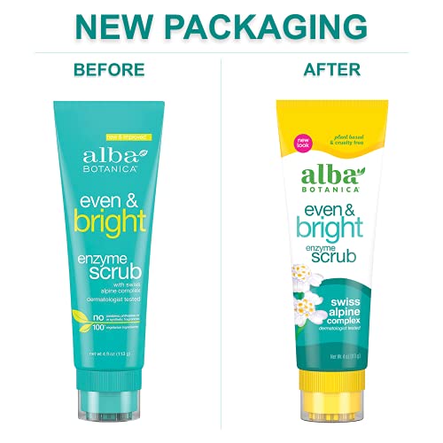 Alba Botanica Body Scrub - Hydrating & Moisturizing with Botanical Ingredients - 4oz - Image 5