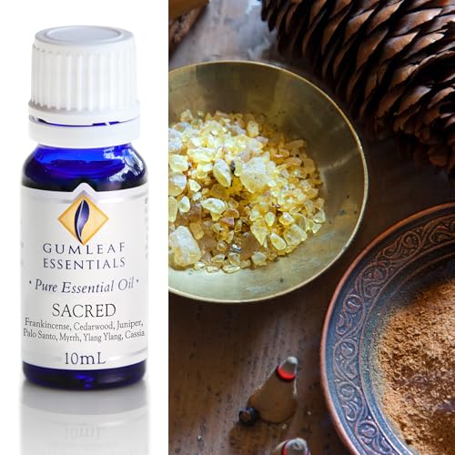 Gumleaf Essentials Sacred Essential Oil Blend - 100% Pure, Vegan, Cruelty-Free - 10ml