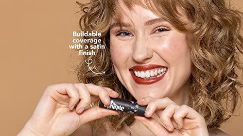 Ethique Dahlia Satin Matte Lipstick - Nourishing Terracotta Brown, Vegan, Cruelty-Free - 0.28 oz - Image 2