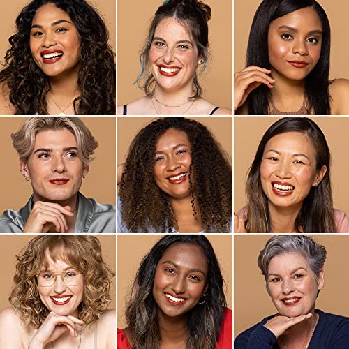 Ethique Dahlia Satin Matte Lipstick - Nourishing Terracotta Brown, Vegan, Cruelty-Free - 0.28 oz - Image 8