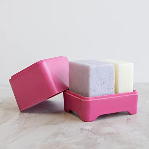 Ethique In-Shower Container - Keeps Shampoo & Conditioner Bars Dry, Bamboo & Corn Starch - 1 Pack - Image 3