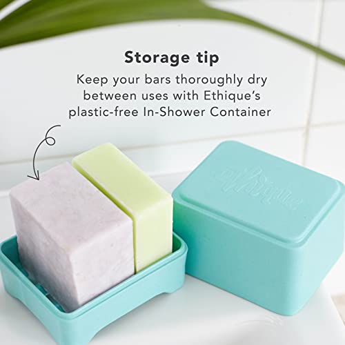 Ethique In-Shower Container - Keeps Shampoo & Conditioner Bars Dry, Bamboo & Corn Starch - 1 Pack - Image 4