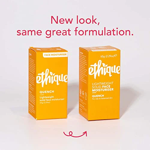 Ethique Quench Lightweight Face Moisturizer - Hydrating, Vegan, Cruelty-Free - 2.29 oz Tube - Image 7