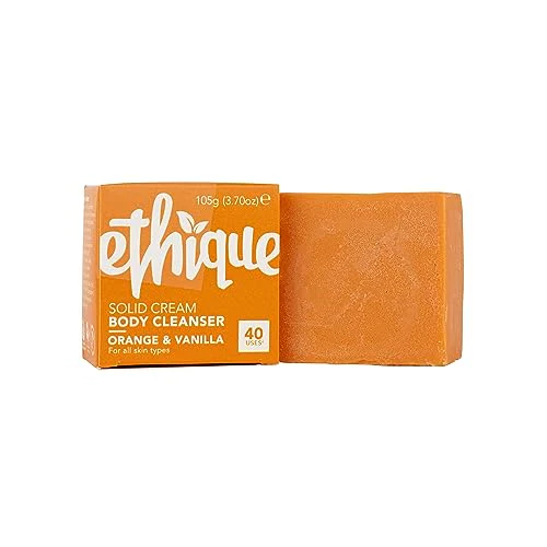 Ethique Body Wash - Hydrating, pH Balanced for Sensitive Skin, Vegan & Plastic-Free - 3.7 oz