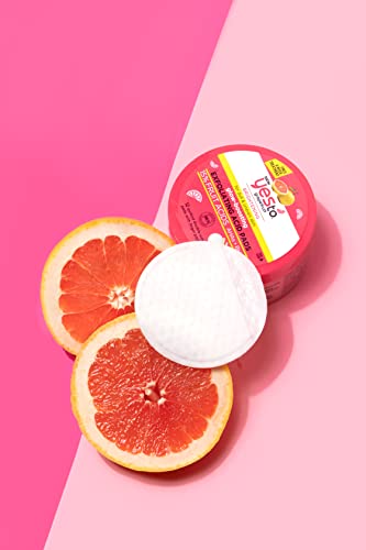 Yes To Grapefruit Facial Peel - Brightens, Exfoliates, Antioxidants, 95% Natural - 12 Pads - Image 5