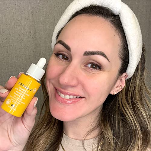 DERMA E Vitamin C Multi-Acid Peel - Exfoliating, Hydrating Formula for Dull Skin - 1 Fl Oz - Image 3