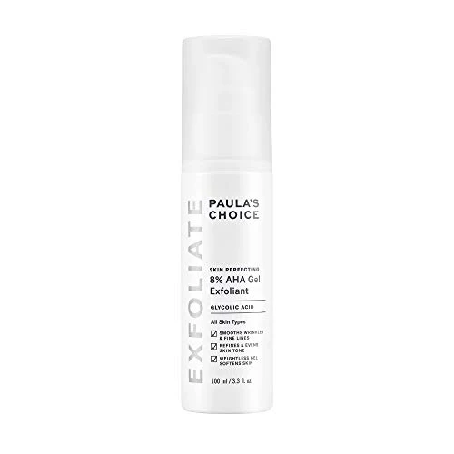 Paula's Choice AHA Gel Exfoliant - Revitalizes Skin, Soothes with Chamomile & Green Tea - 4oz