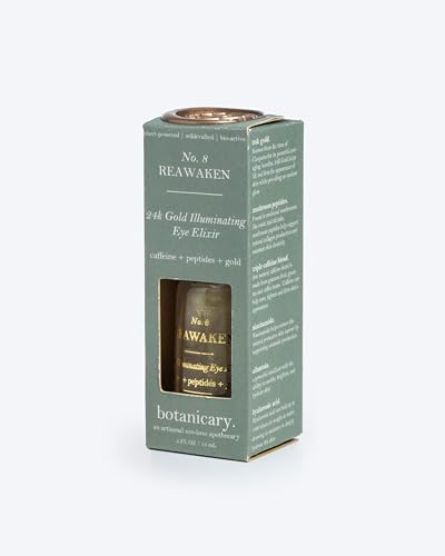 No. 8 REAWAKEN Eye Serum - Brightening & Lifting with Caffeine, Peptides, Colloidal Gold - 30ml - Image 2