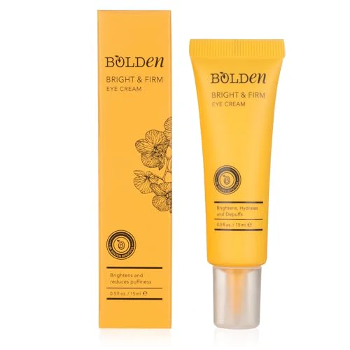 BOLDEN Bright & Firm Eye Cream - Reduces Dark Circles & Puffiness, Hydrates & Firms - 0.5 Fl Oz