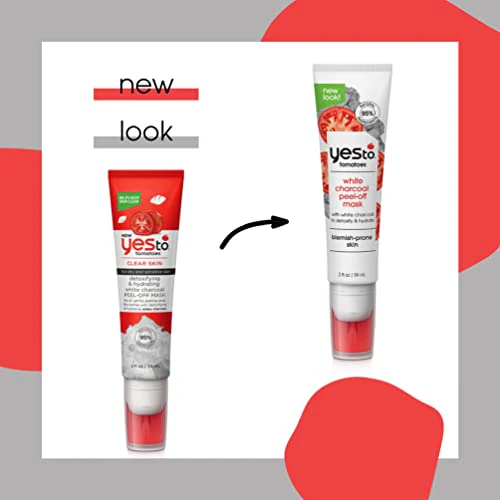 Yes To Tomatoes Face Mask - Detoxifying & Hydrating, 95% Natural Ingredients - 2 Fl Oz - Image 2