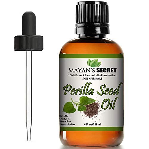 Perilla Seed Oil Face Oil - Omega-3 for Aging Skin, Soothing & Nurturing - 4oz