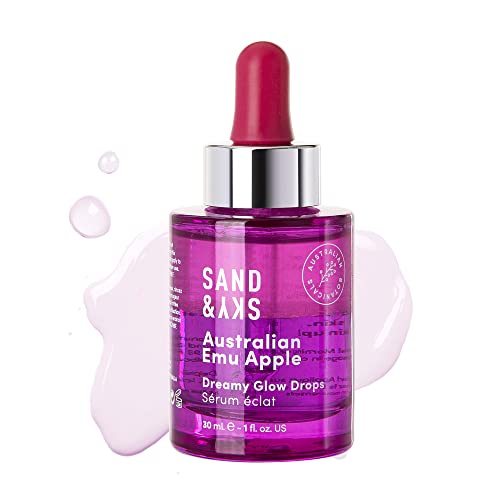 Sand & Sky Face Serum - Instant Hydration & Radiance, Bi-Phase with Hyaluronic Acid - 30ml