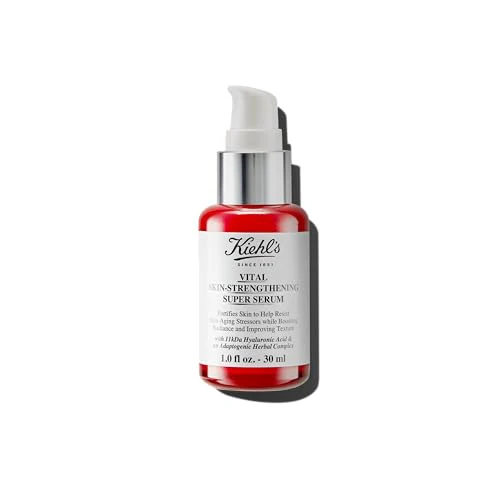 Kiehl's Face Serum - Boosts Radiance, Smooths Fine Lines, Adaptogenic Herbal Complex - 1 fl oz