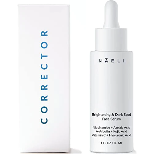 Niacinamide & Azelaic Acid Face Serum - Brightening, Acne Scar Treatment, Vegan - 1 oz