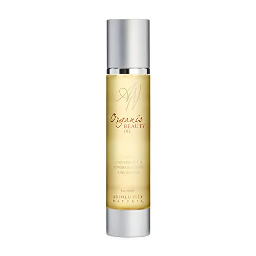 Absolutely Natural Body Oil - Hydrating, Nourishing with Vitamin E & Rosehips - 4oz