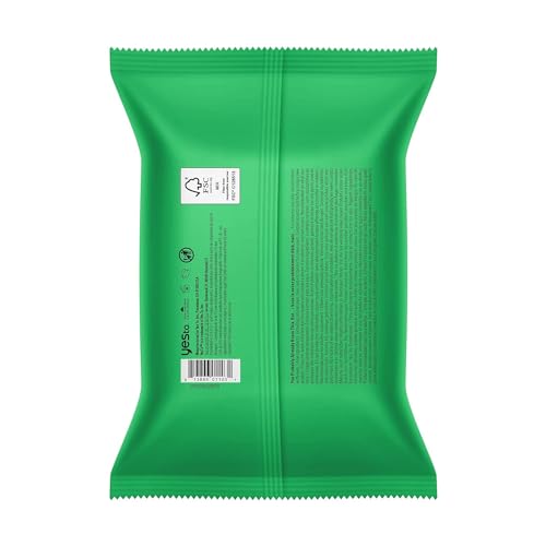 Yes To Cucumbers Facial Cleansing Wipes - Hypoallergenic, Biodegradable, Nourishing - 30 Count x2 - Image 2