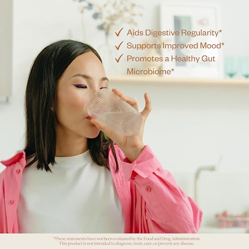 MENOLABS Happy Fiber Doctor-Formulated Probiotic for Women - Gut Health, Mood Boost - 7.5 oz - Image 2