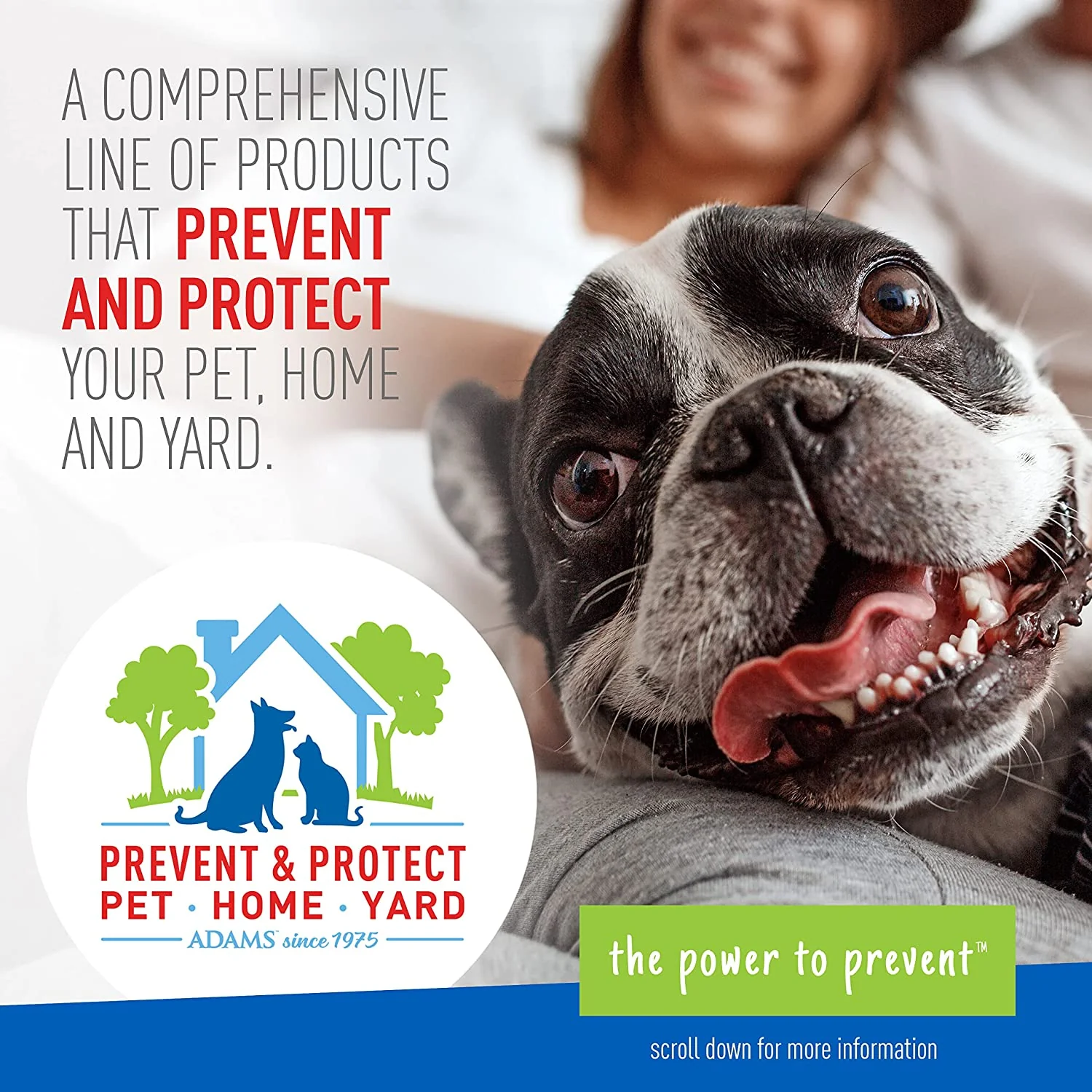 Adams Bug Repellent - Fast-Acting Flea & Tick Control, 7-Month Home Defense - 24 Fl Oz - Image 5