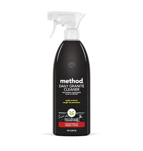 Method Daily Granite Cleaner - Plant-Based, Streak-Free Shine, Apple Orchard Scent - 28oz