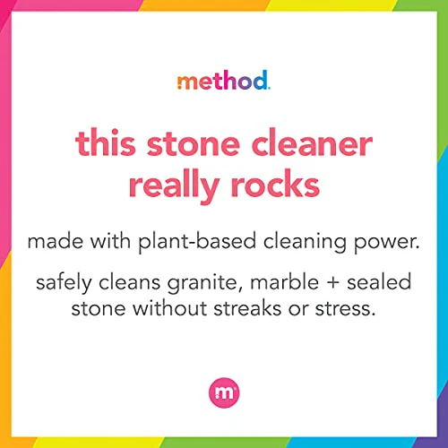 Method Daily Granite Cleaner - Plant-Based, Streak-Free Shine, Apple Orchard Scent - 28oz - Image 4