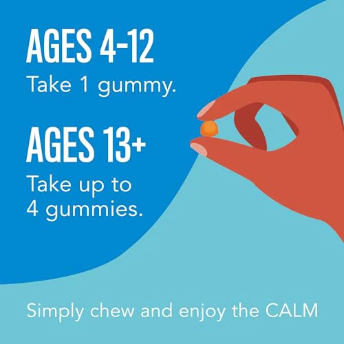 Natural Vitality CALM Kids Magnesium Gummies - Supports Balanced Mood, Vegan, Gluten-Free - 60 Count - Image 5