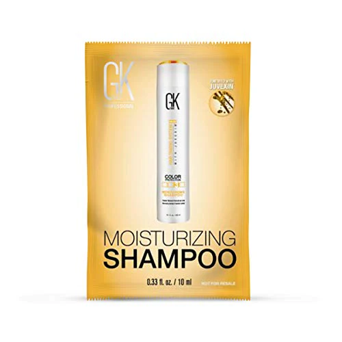 GK HAIR Moisturizing Hair Care Set - Color Protection, Nourishing Serum, Thermal Shield - 5 Pcs