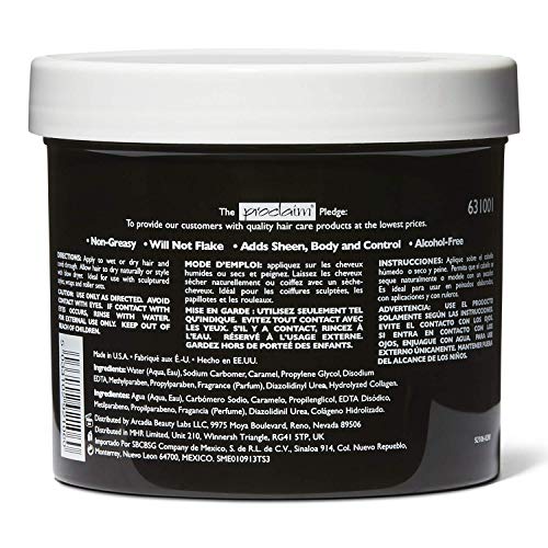 Proclaim Protein Styling Gel - Maximum Hold, Protects Dry Hair, Oil-Free, Alcohol-Free - 16oz - Image 2