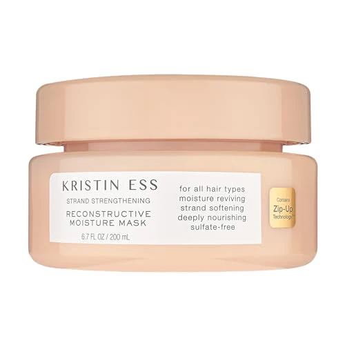 Kristin Ess Hair Mask - Deep Conditioning & Moisture Repair, Sulfate-Free, Color Safe - 12oz