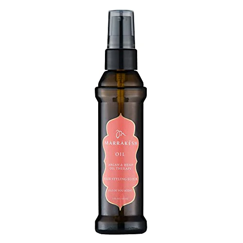 Isle of You Hair Oil - Moisturizes & Nourishes, Controls Frizz - 2 fl. oz. Argan & Hemp Blend
