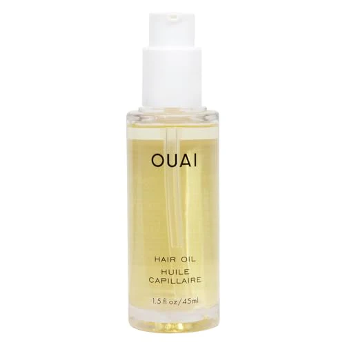 OUAI Hair Oil - Frizz Control & Heat Protection, Hydrating Formula - 1.5 oz
