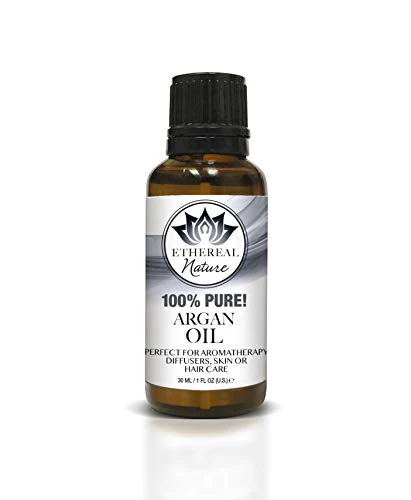 Ethereal Nature 100% Pure Argan Oil - Strengthens Hair, Hydrates Skin - 30ML