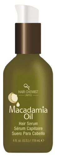 Hair Chemist Macadamia Oil Hair Serum - Nourishes, Protects, Tames Frizz - 4oz