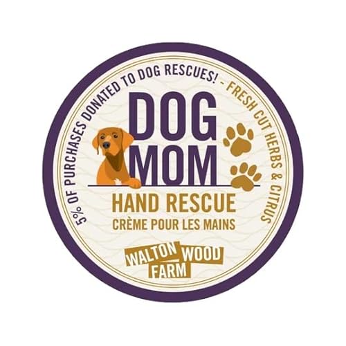 Walton Wood Dog Mom Hand Rescue - Moisturizing Cocoa & Shea Butter Blend, Vegan - 4 oz - Image 3