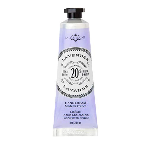 La Chatelaine Hand Cream - Nourishing Lavender, Organic Argan Oil, Made in France - 1 oz