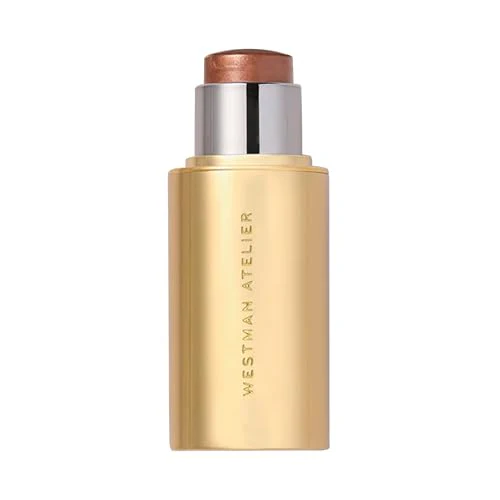 Westman Atelier Lit Up Highlight Stick - Hydrating Radiance, No Silicones or Parabens - Brûlée - Image 2