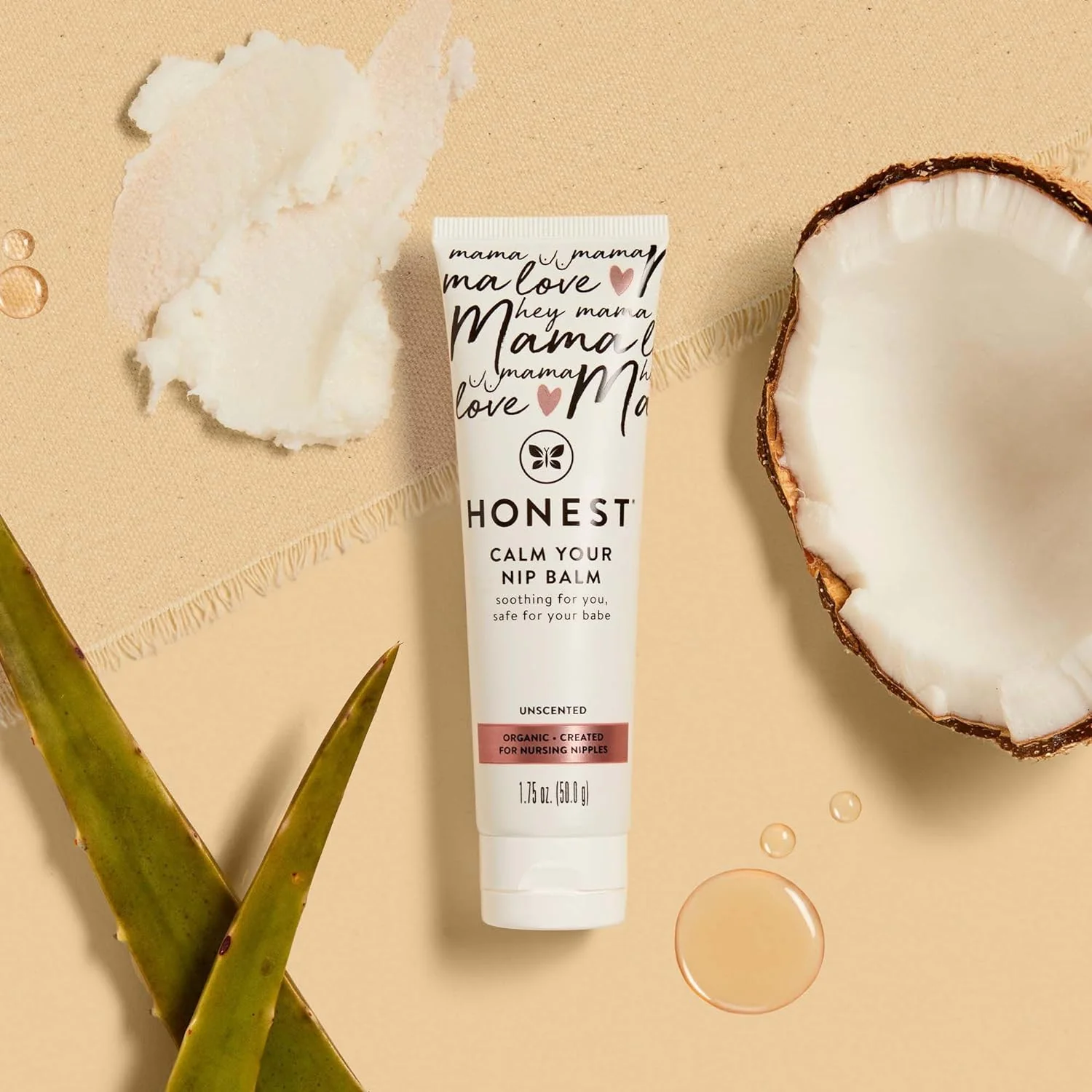 The Honest Company Nipple Butter - USDA Organic, Hypoallergenic, Dermatologist-Tested - 1.75 fl oz - Image 3
