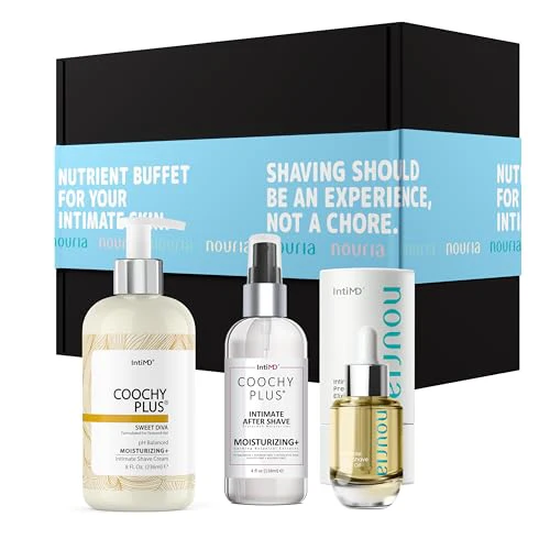 Coochy Plus Shaving Kit - Hydrating Intimate Care, Reduces Irritation - Gift Set of 3 - Image 4
