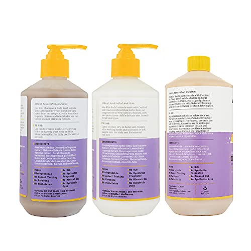 Alaffia Kids Shampoo & Body Wash Set - Nourishing, Gentle with Shea Butter & Coconut Oil - 64oz - Image 2