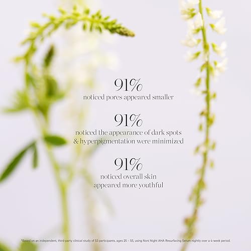 KORA Organics Noni Night AHA Serum - Minimizes Dark Spots, Certified Organic - 1.01 fl oz - Image 2